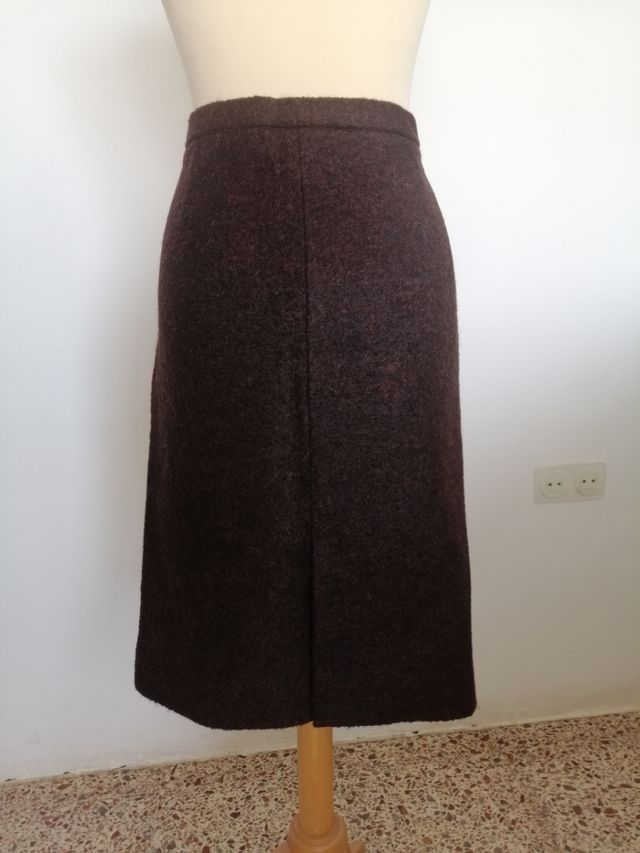 Falda de lana
