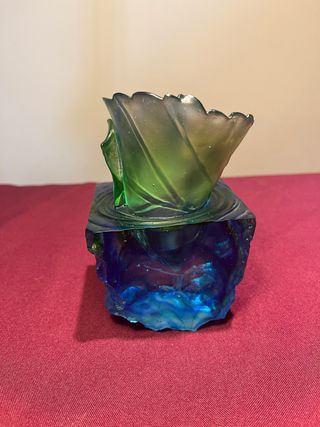 Pieza de cristal numerada Liu Li