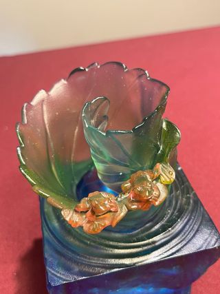 Pieza de cristal numerada Liu Li