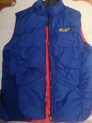 Chaleco Polo reversible acolchado chico