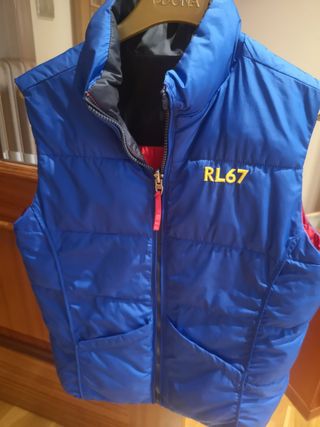 Chaleco Polo reversible acolchado chico