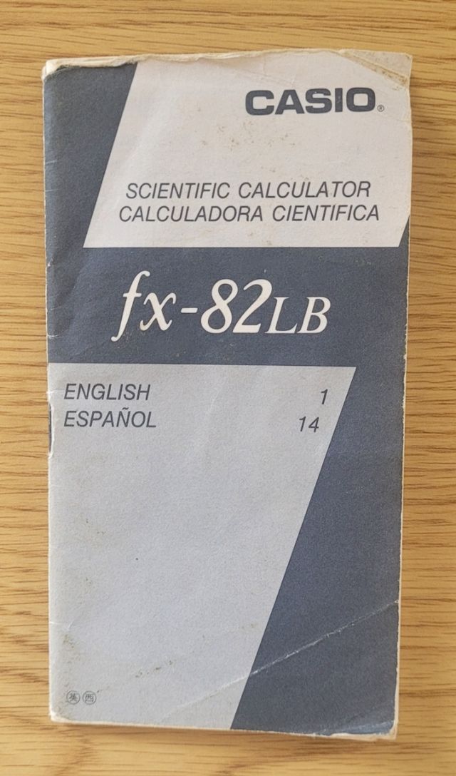 Calculadora Casio fx-82LB