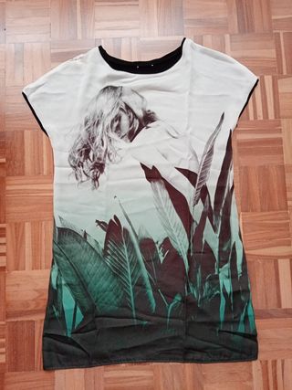 Camiseta larga mujer. Talla 38-40