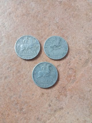 Monedas españolas 1945