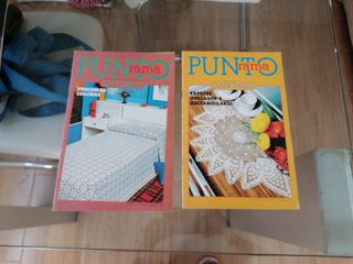 Lote de revistas antiguas de ganchillo