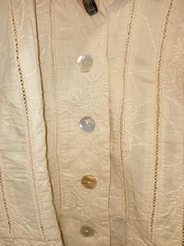 Chaqueta americana fina bordada