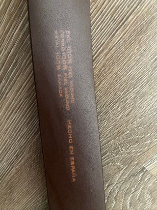 cinturon “caramelo” hombre