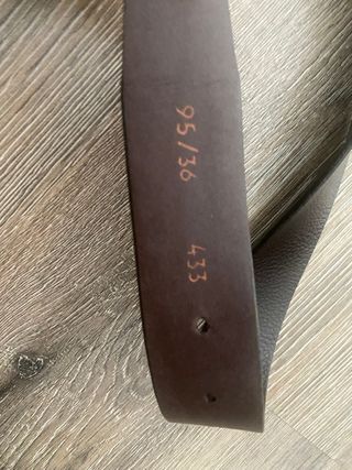 cinturon “caramelo” hombre