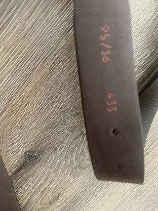 cinturon “caramelo” hombre