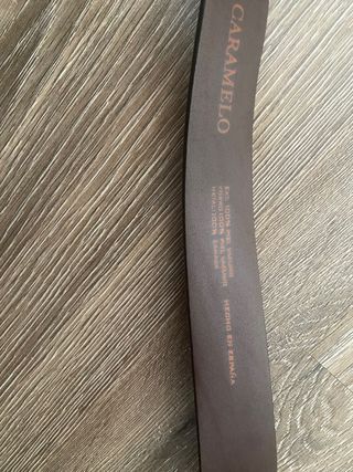cinturon “caramelo” hombre