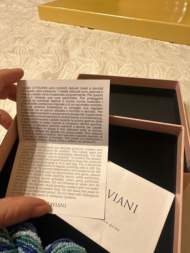 Bracciale intrecciato con ciondolo Ottaviani