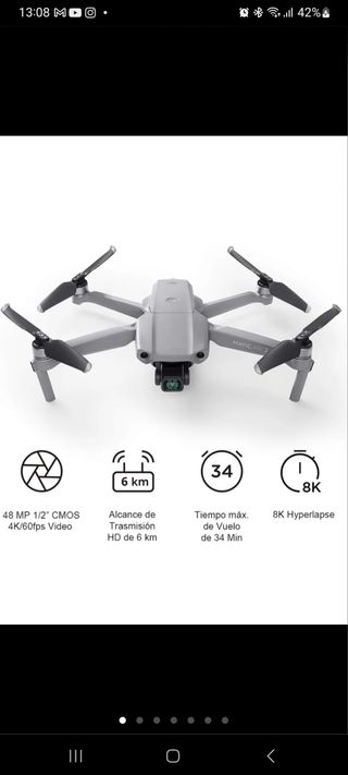NUEVO Drone DJI• Mavic Air 2 Fly +Combo !NUEVO!