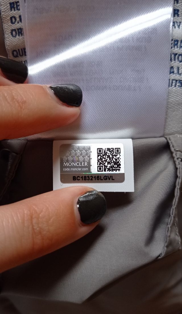 Abrigo Plumífero Largo Moncler