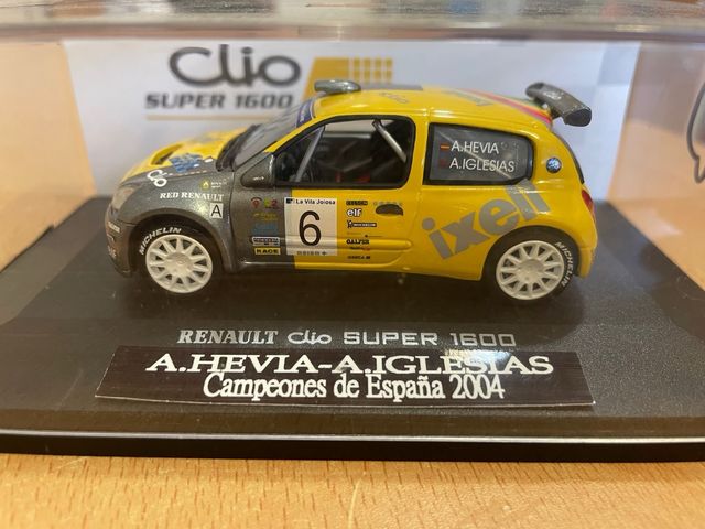1:43 Renault Clio S1600 Hevia Assinado