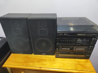 Cadena con tocadiscos samsung