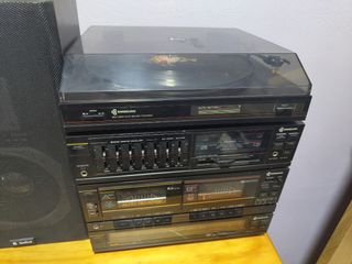 Cadena con tocadiscos samsung