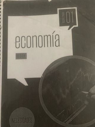 libro de economía 1º de bachillerato