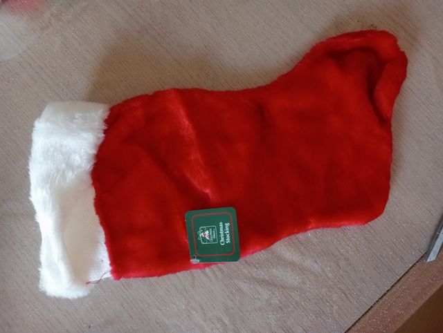 2 calze nuove di Natale..la grande cm85