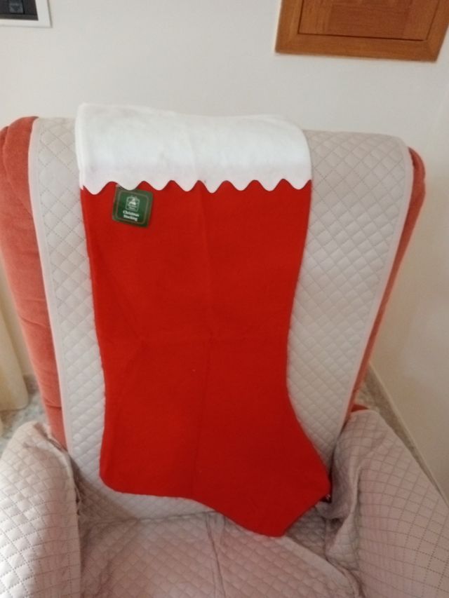 2 calze nuove di Natale..la grande cm85