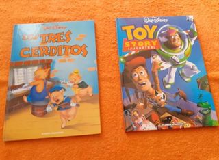 2 cuentos Disney. Toy Story y los 3 cerditos