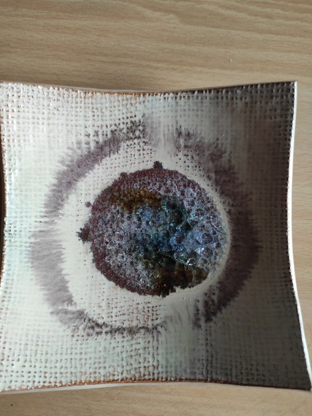 Bandeja de cerámica.