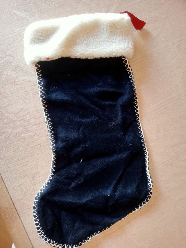 Originale calza di Natale americana