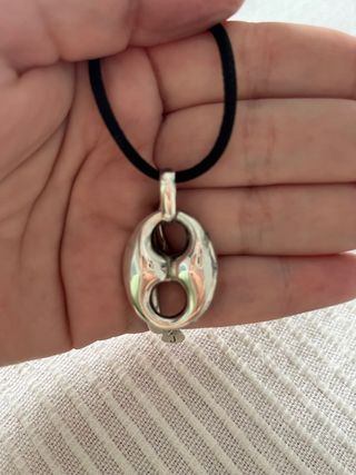 Conjunto gargantilla y pendientes plata