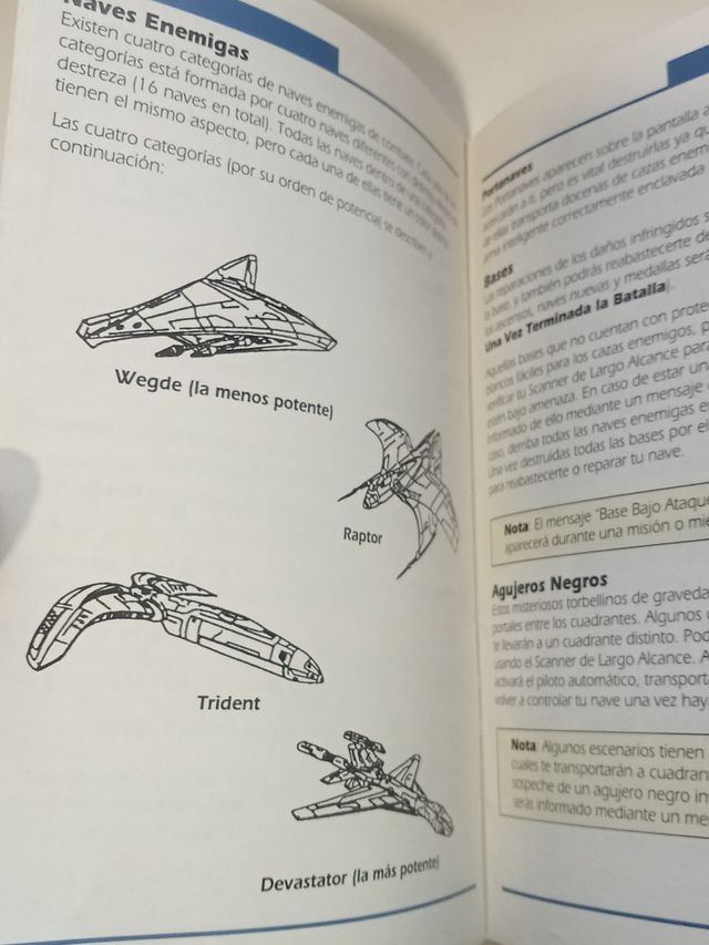 Warpspeed cartucho y manual ESP (SNES)