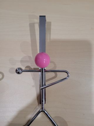 2 Colgadores puerta armario