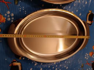 Vassoi in acciaio inox 18 /10