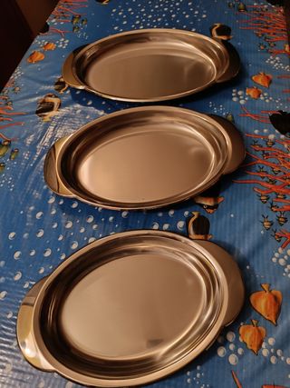 Vassoi in acciaio inox 18 /10