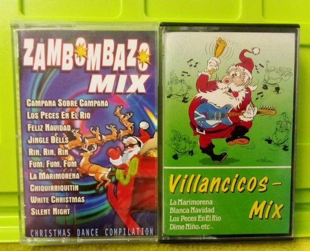 LOTE CASSETTES VILLANCICOS MIX