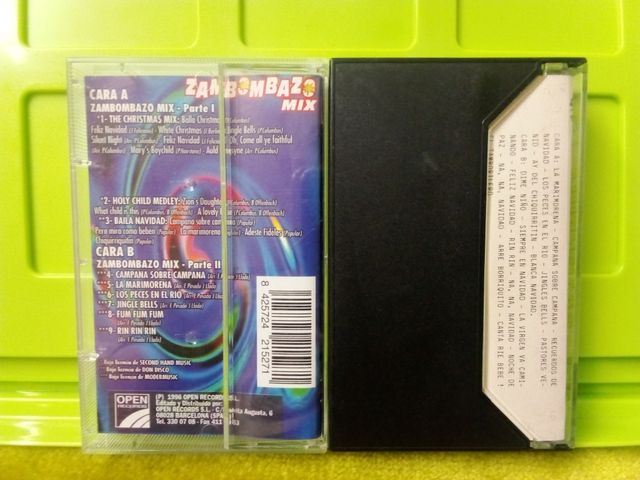 LOTE CASSETTES VILLANCICOS MIX