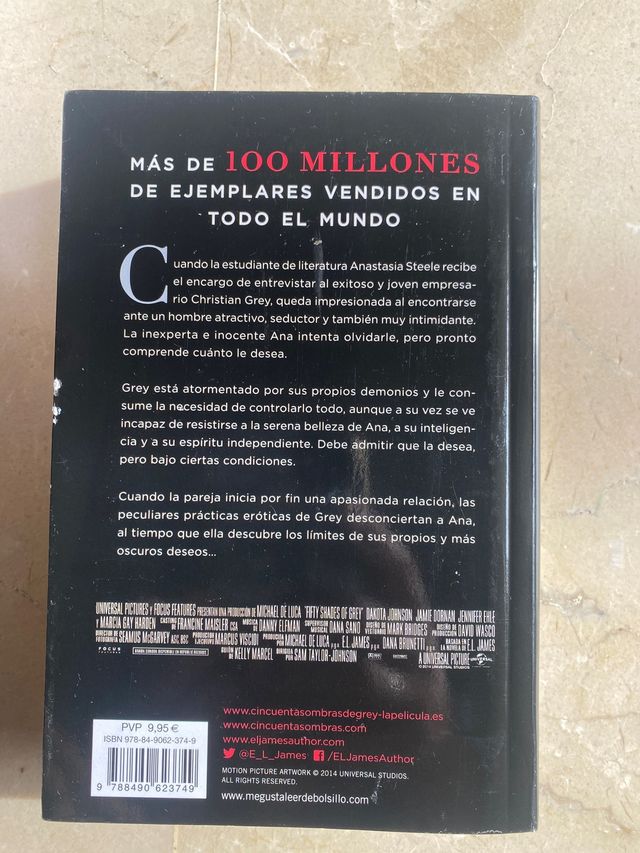 Libro Cinquanta sfumature di grigio