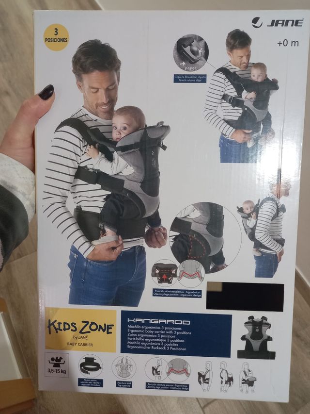 Mochila porta bebes.