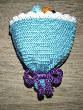 Muñeca reversible ramo de flores