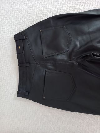 Pantalon de cuero  ZARA