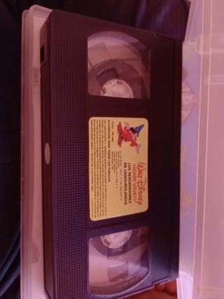 VHS original Los rescatadores en Cangurolandia
