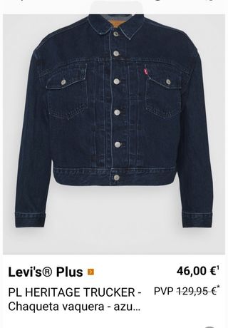 Chaqueta tejana. Levis Plus