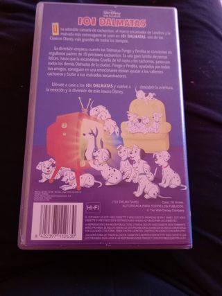 VHS original 101 Dálmatas