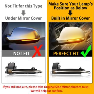 Pisca sequências espelho retrovisor AUDI