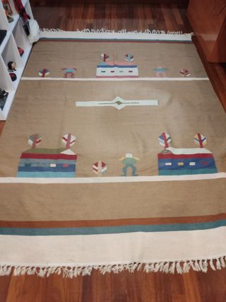 Alfombra de lana para niños
