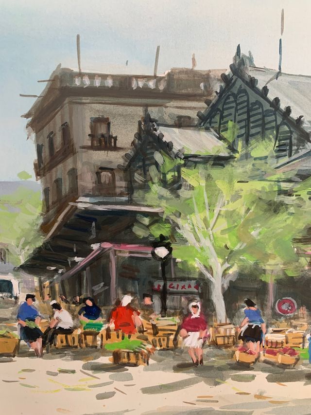 ACUARELA CUADRO DISPONIBLE!!