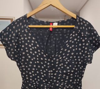 Vestido azul marino 