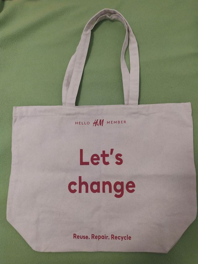 Bolsa tela HyM members de segunda mano por EUR en Esplugues de