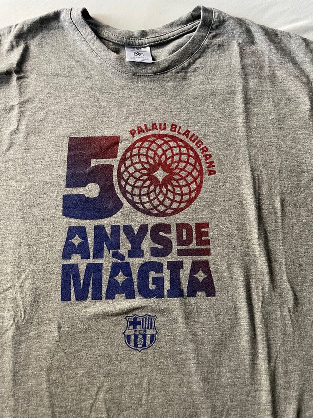 Camiseta 50 Aniversario Palau Blaugrana