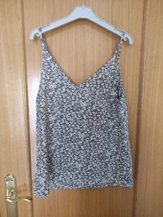 Camiseta tirantes flores