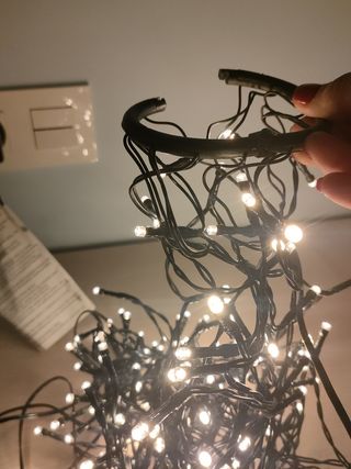 Guirnalda led para árbol de navidad