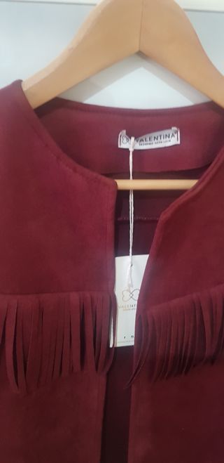 Chaqueta de antelina T. 40