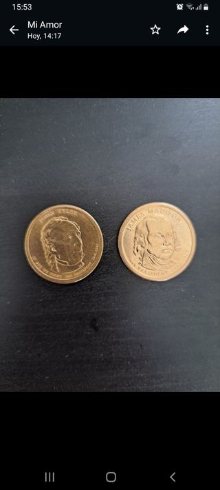 Monedas E.E.U.U conmemorativas 